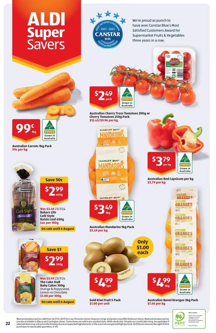 ALDI Special Buys - Catalogue valid from 31 July to 6 August 2024 - page 22