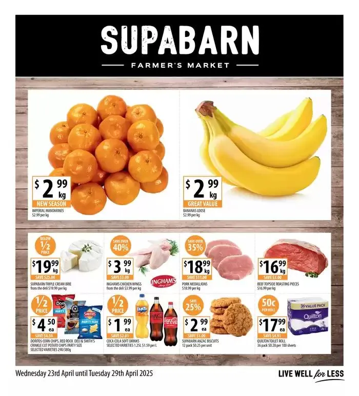 Weekly Specials - 23/04 - Catalogue valid from 23 April to 29 April 2025 - page 1