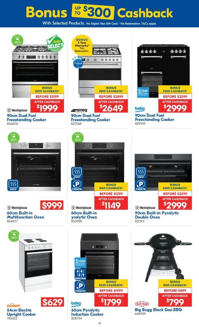 Bonus Up To $300 Cashback - Catalogue valid from 9 July to 21 July 2024 - page 19
