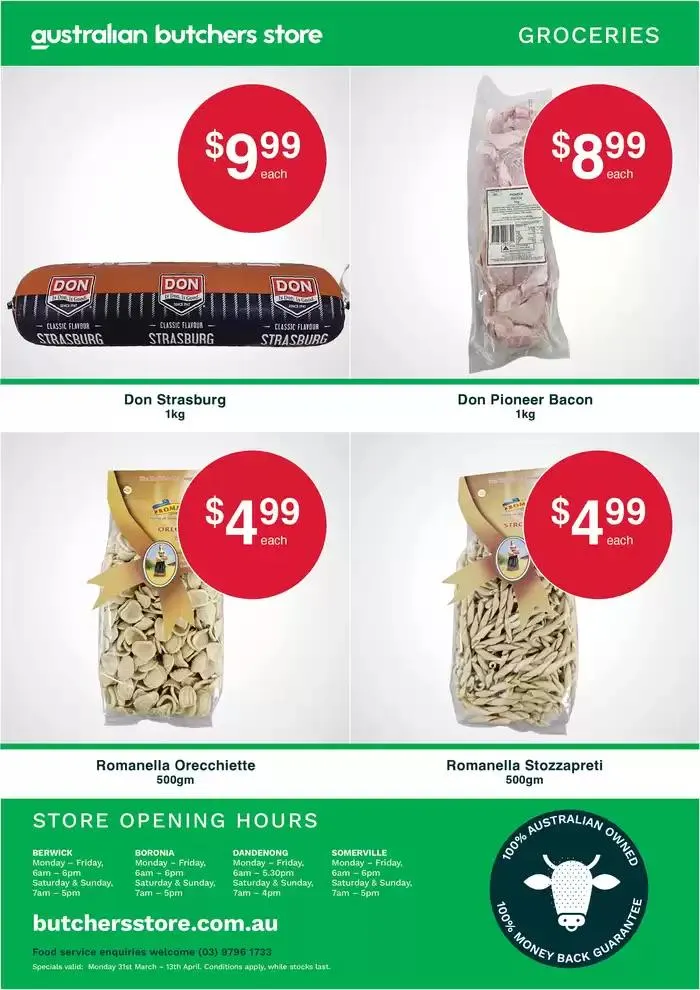 Weekly Specials - Catalogue valid from 31 March to 13 April 2025 - page 4