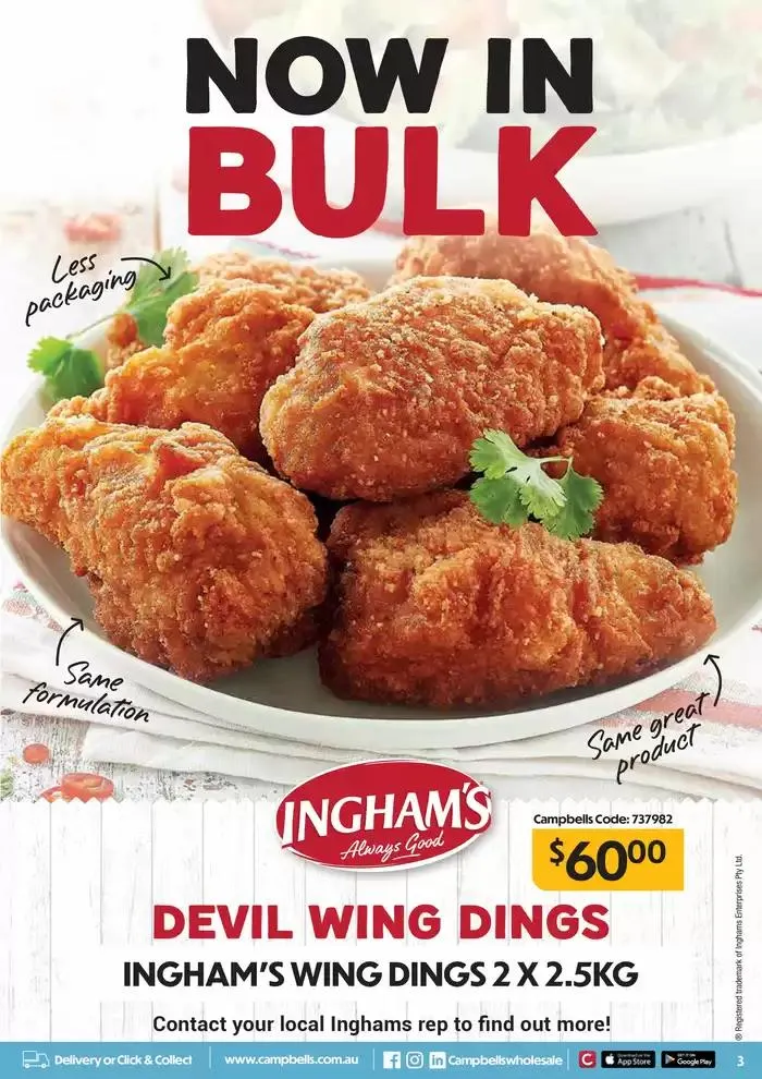 Food Service Magazine - Catalogue valid from 28 October to 26 January 2025 - page 3