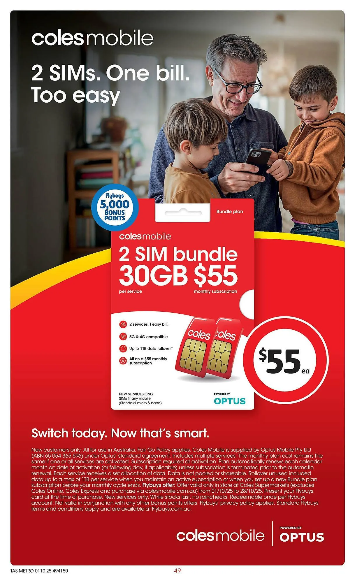 Coles catalogue - Catalogue valid from 1 October to 7 October 2025 - page 49