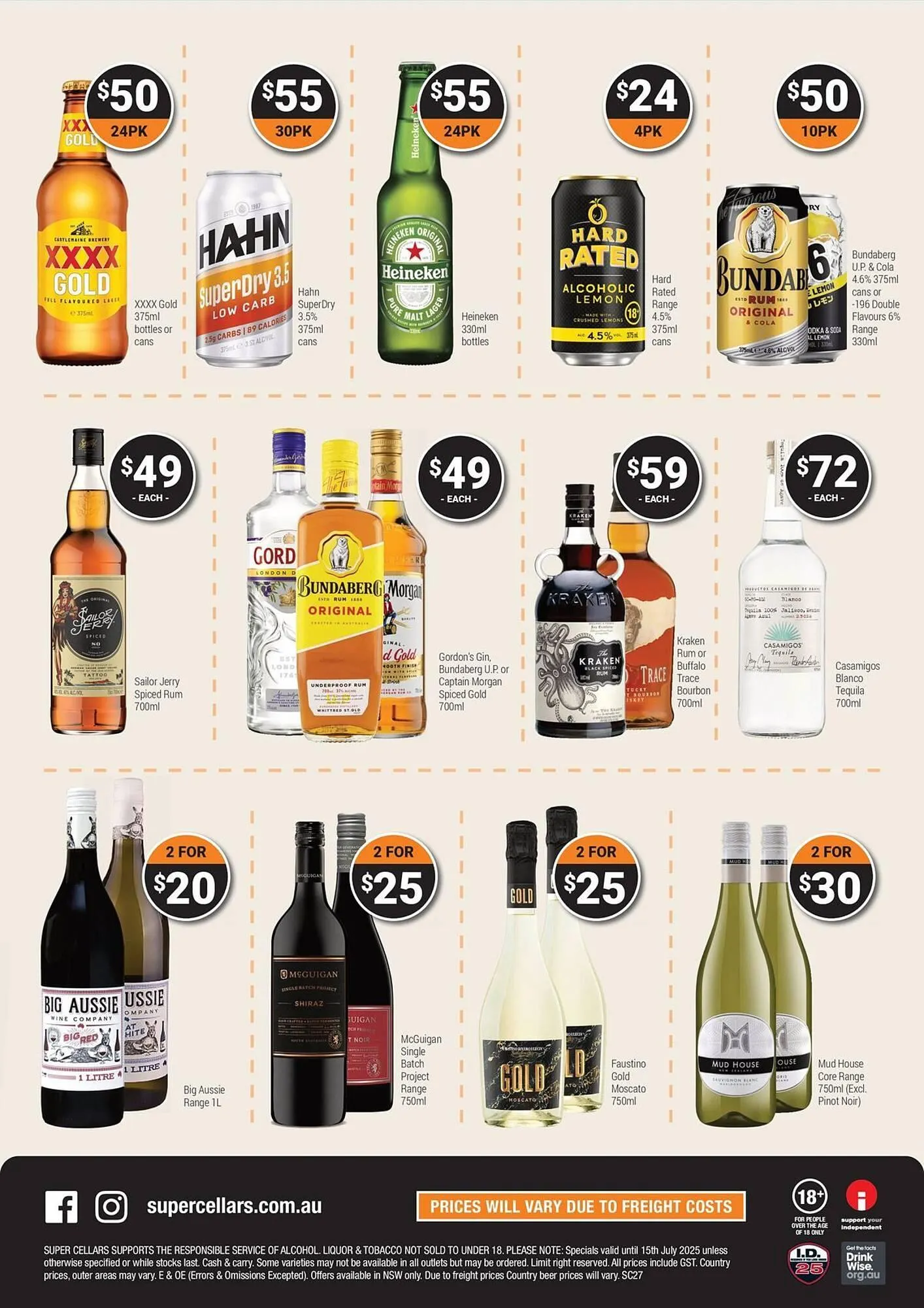 Super Cellars catalogue - Catalogue valid from 2 July to 15 July 2025 - page 2