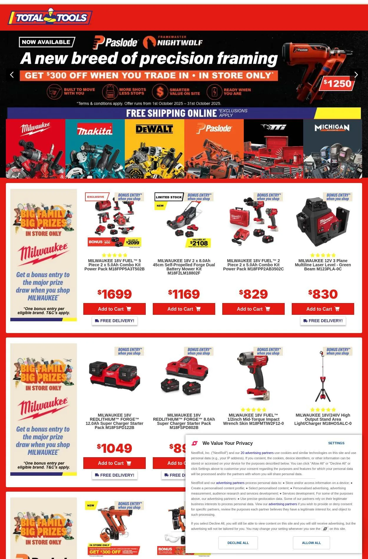 Total Tools Current catalogue - Catalogue valid from 20 October to 29 October 2025 - page 1