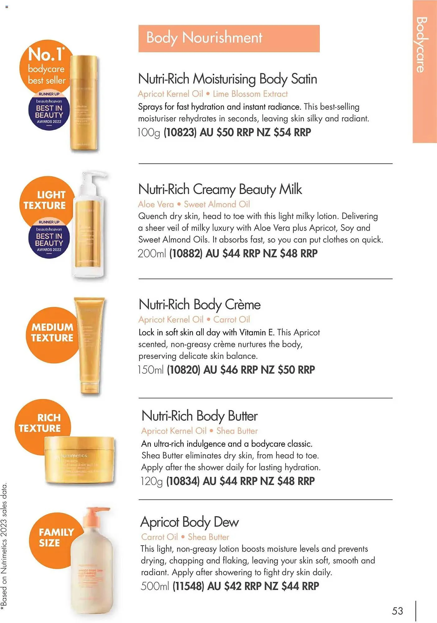 Nutrimetics catalogue - Catalogue valid from 31 December to 31 December 2026 - page 53