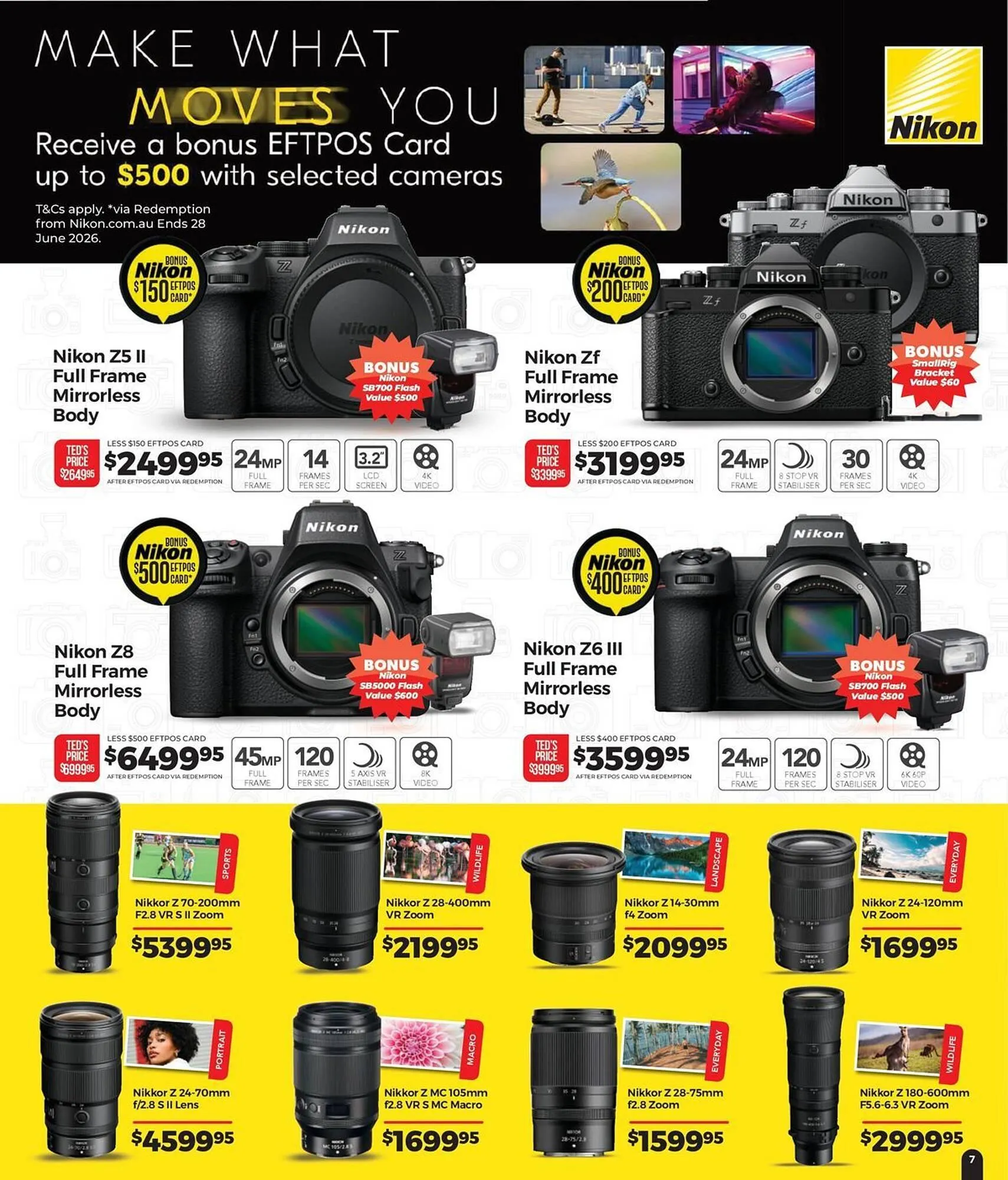 Teds Cameras catalogue - Catalogue valid from 4 May to 31 May 2026 - page 7