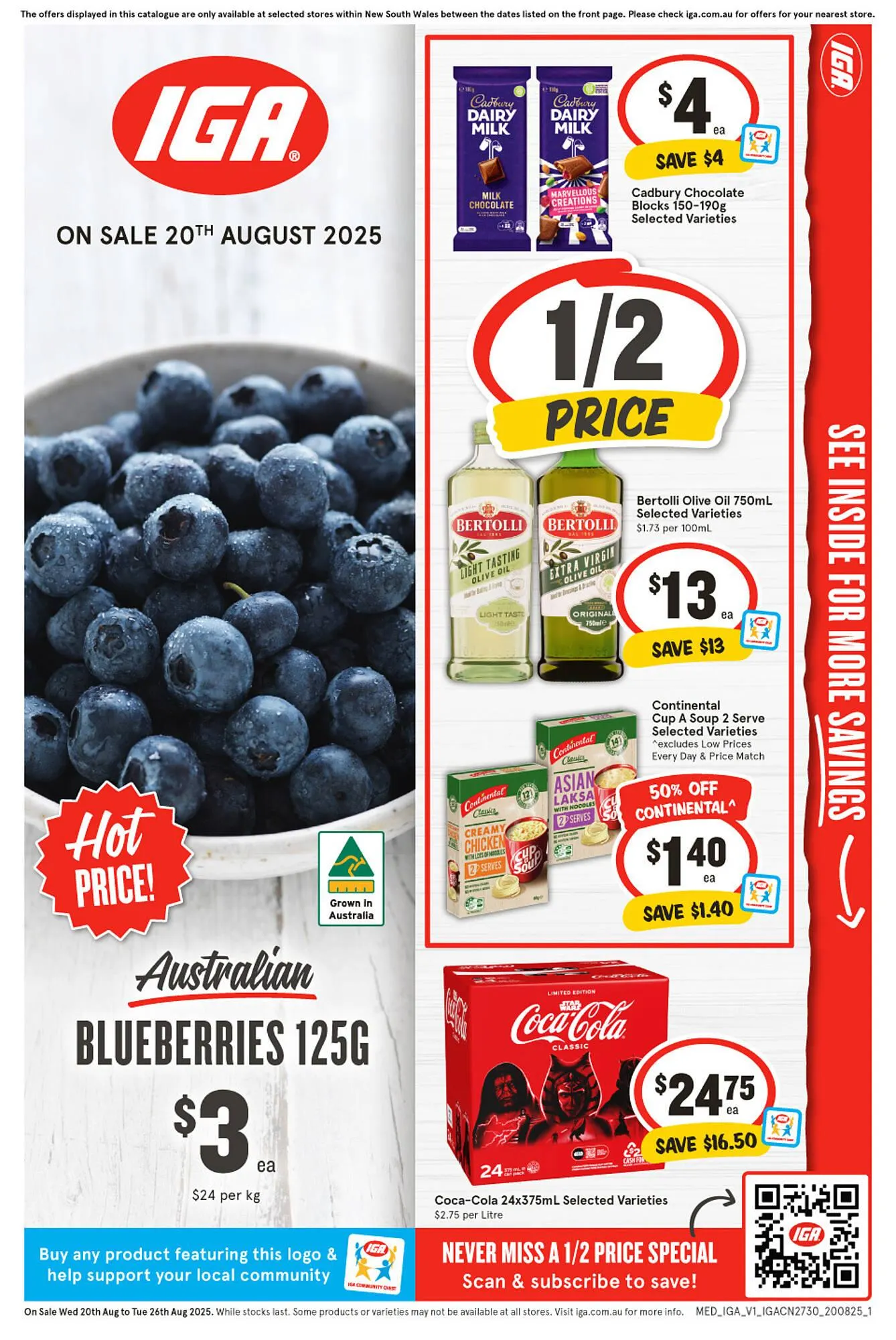 IGA catalogue - 1
