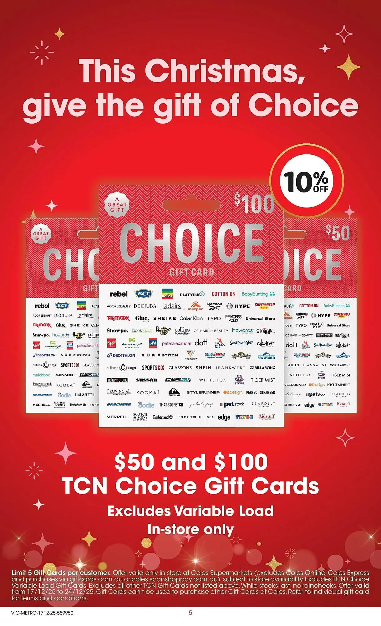 Coles catalogue - Catalogue valid from 17 December to 24 December 2025 - page 5
