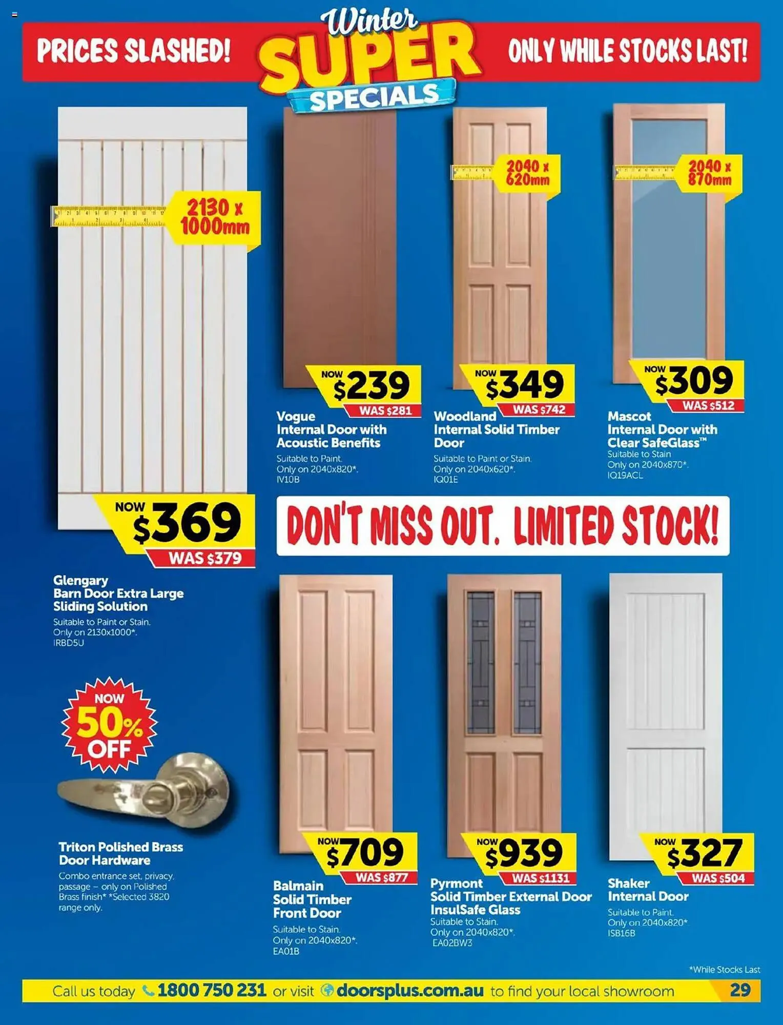 Doors Plus catalogue - Catalogue valid from 1 June to 31 July 2025 - page 29