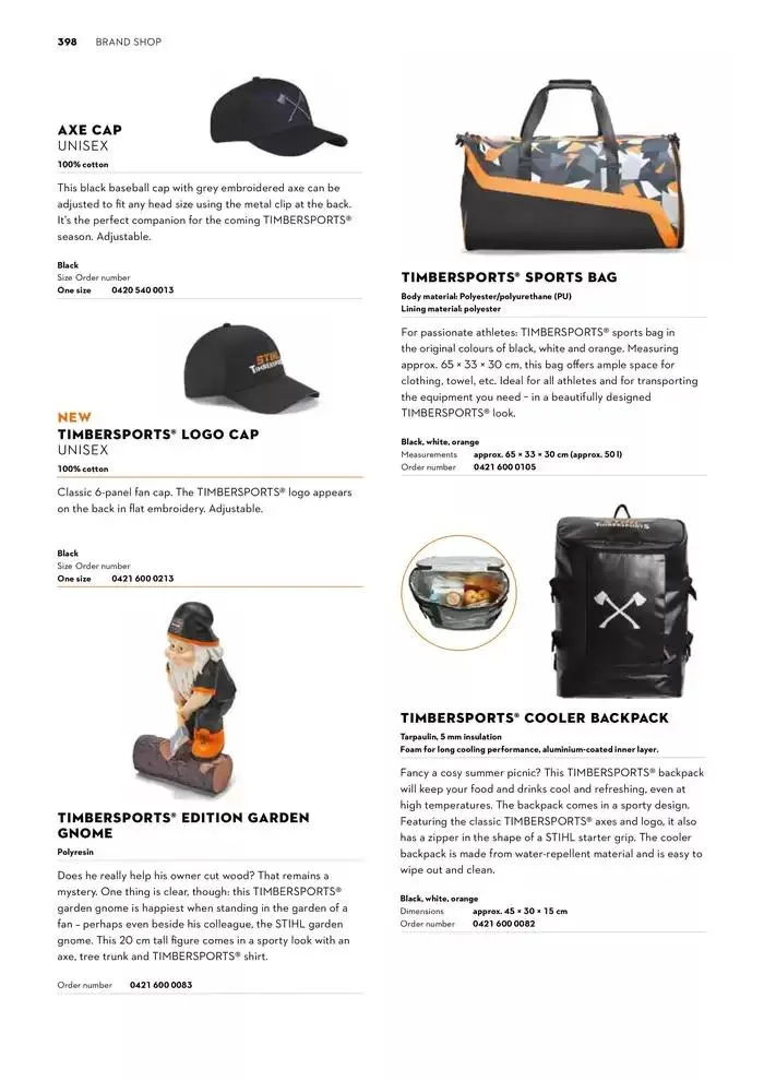 Catalogue 2024 - Catalogue valid from 26 June to 5 January 2025 - page 398