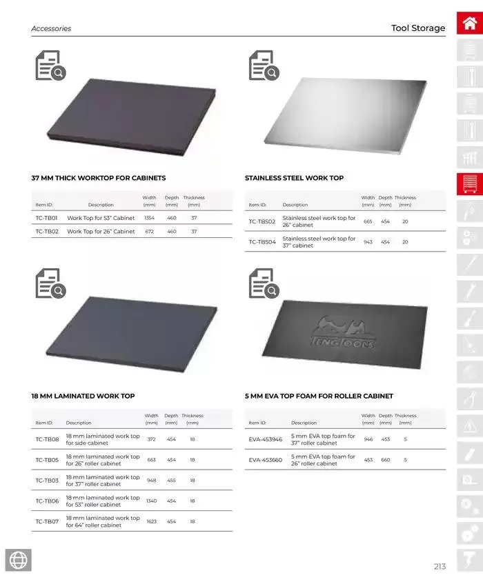 Product Catalogue - Catalogue valid from 28 March to 31 December 2025 - page 214