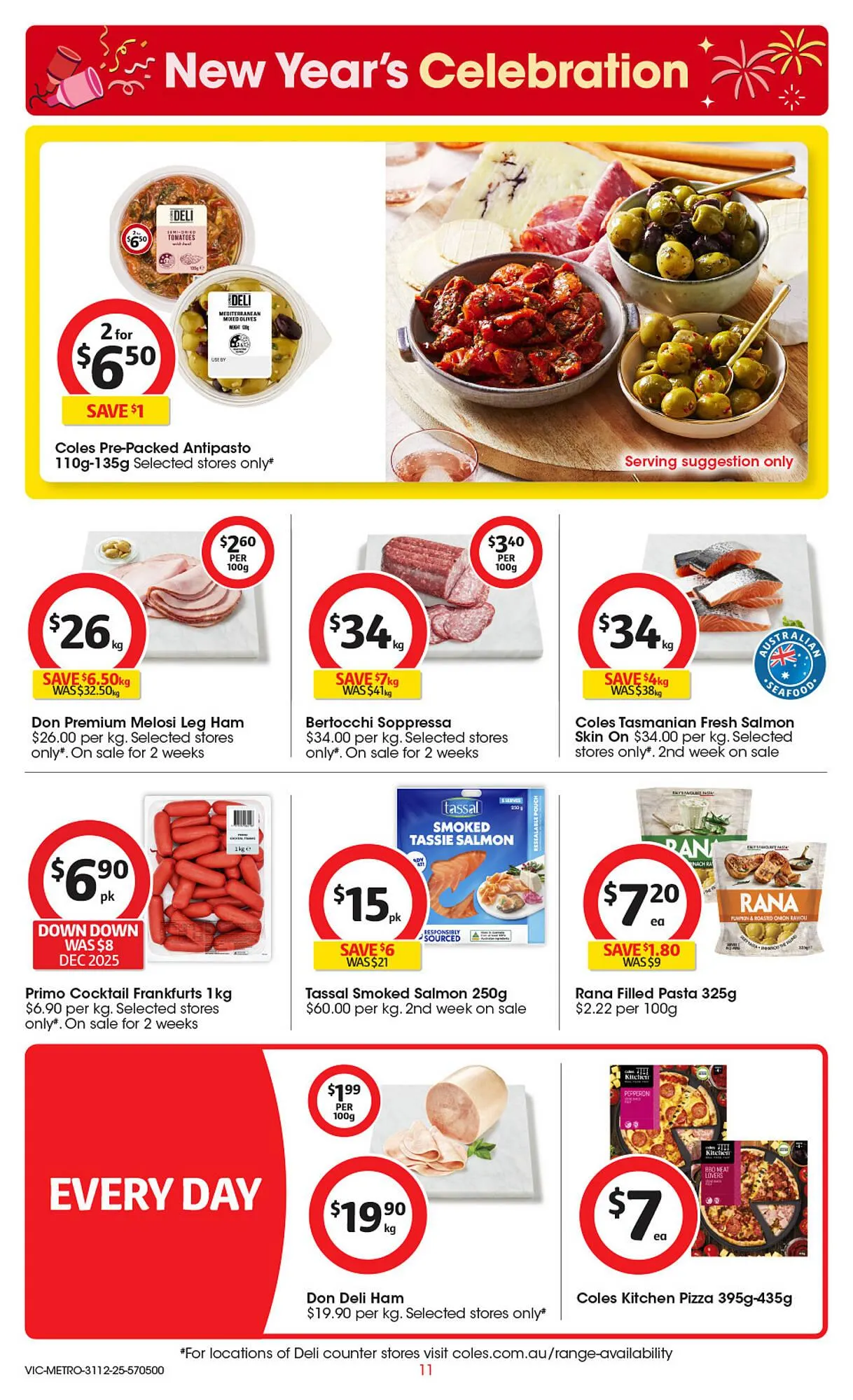 Coles catalogue - Catalogue valid from 31 December to 6 January 2026 - page 12
