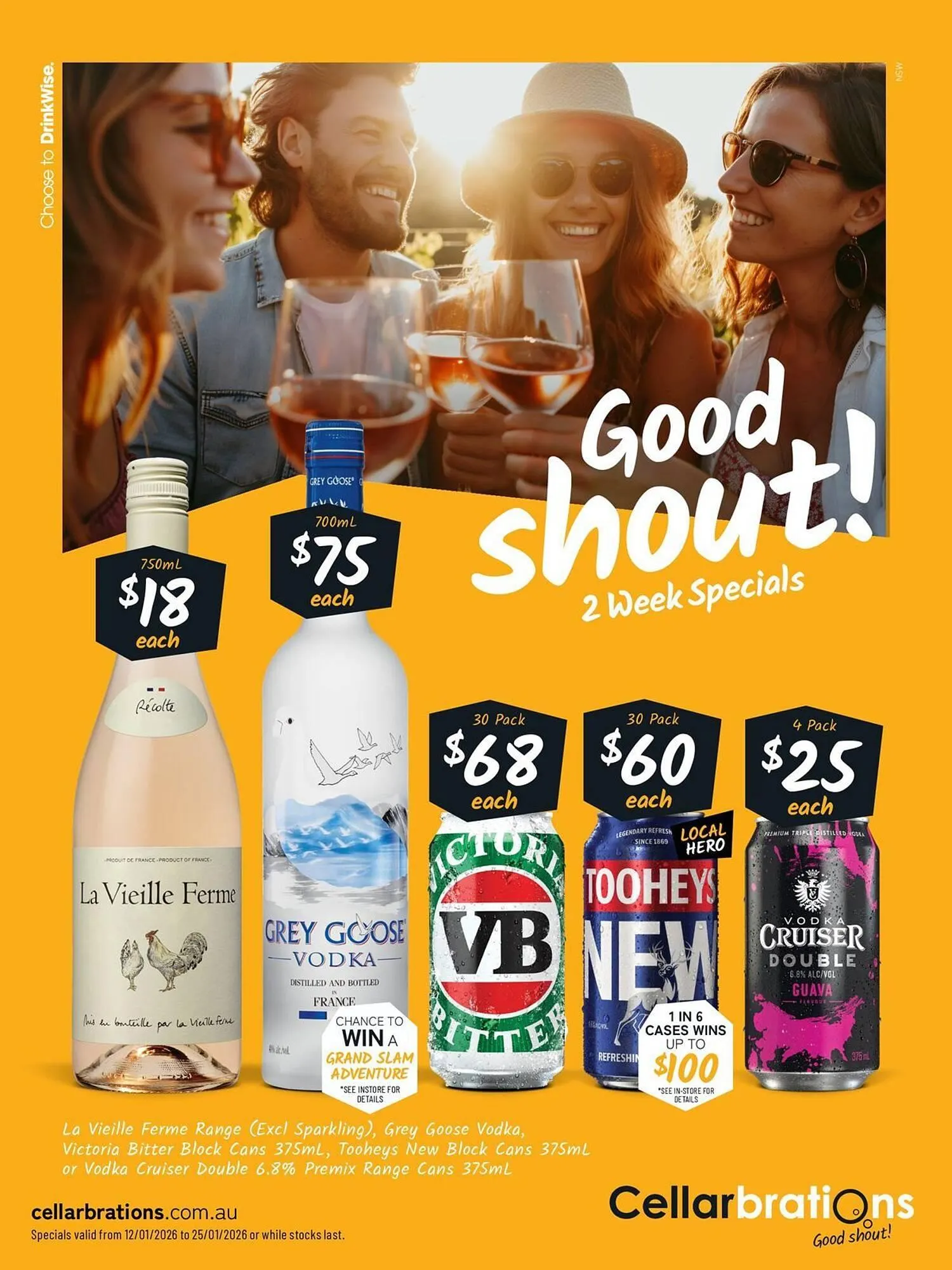 Cellarbrations catalogue - Catalogue valid from 12 January to 25 January 2026 - page 1