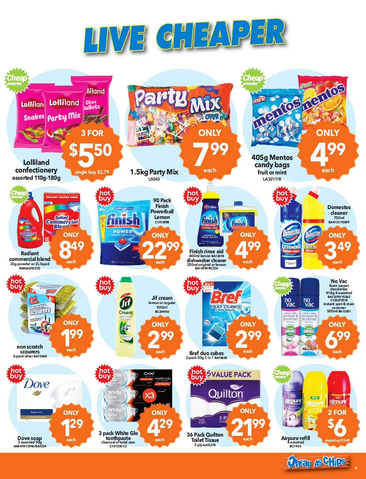 Cheap as Chips catalogue - Catalogue valid from 29 October to 11 November 2025 - page 3