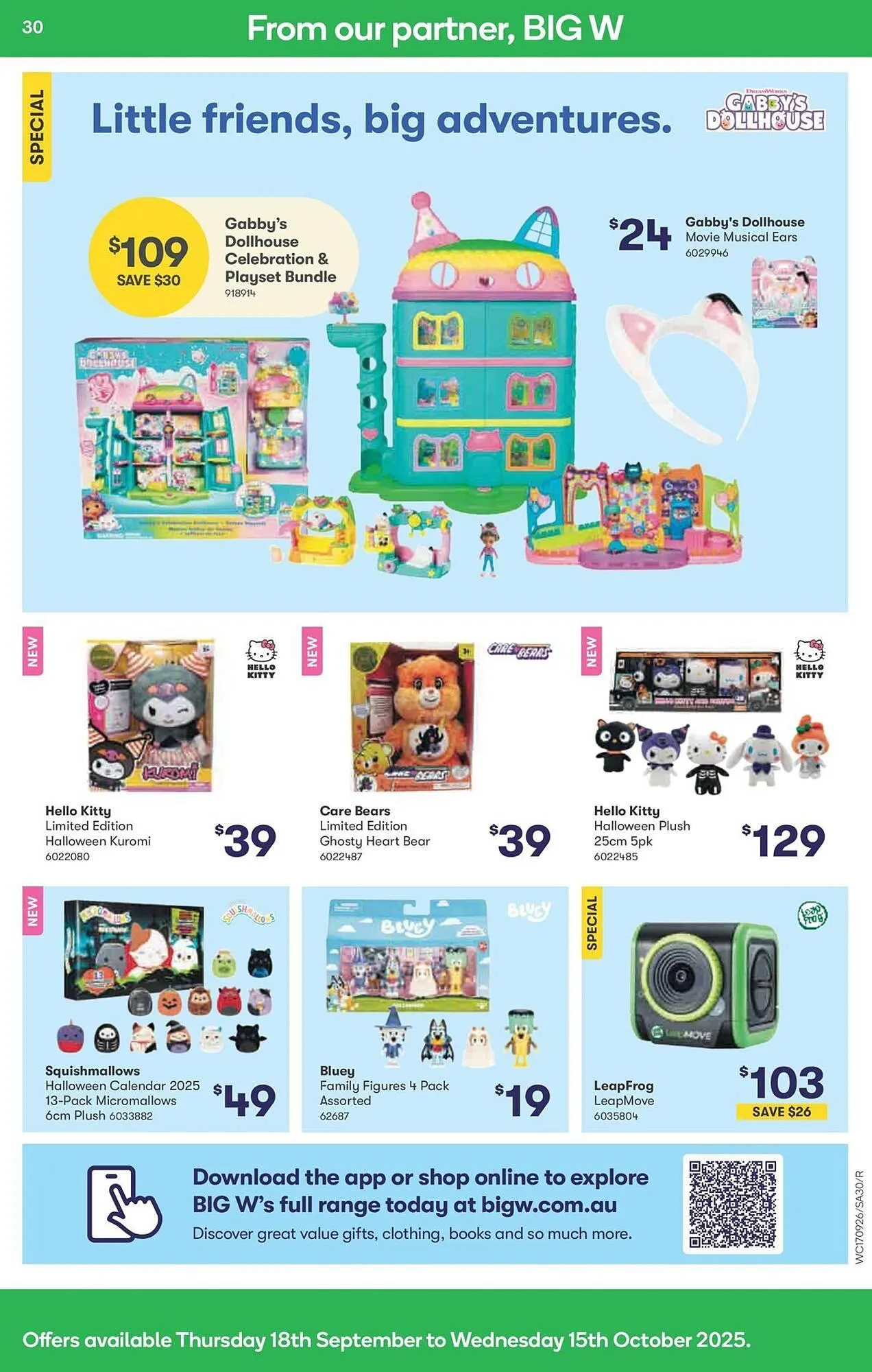 Woolworths catalogue - Catalogue valid from 17 September to 17 September 2025 - page 30