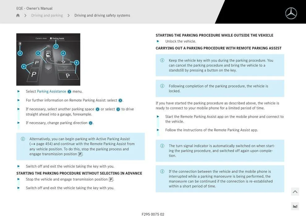 EQE Sedan - Catalogue valid from 11 September to 11 September 2025 - page 462