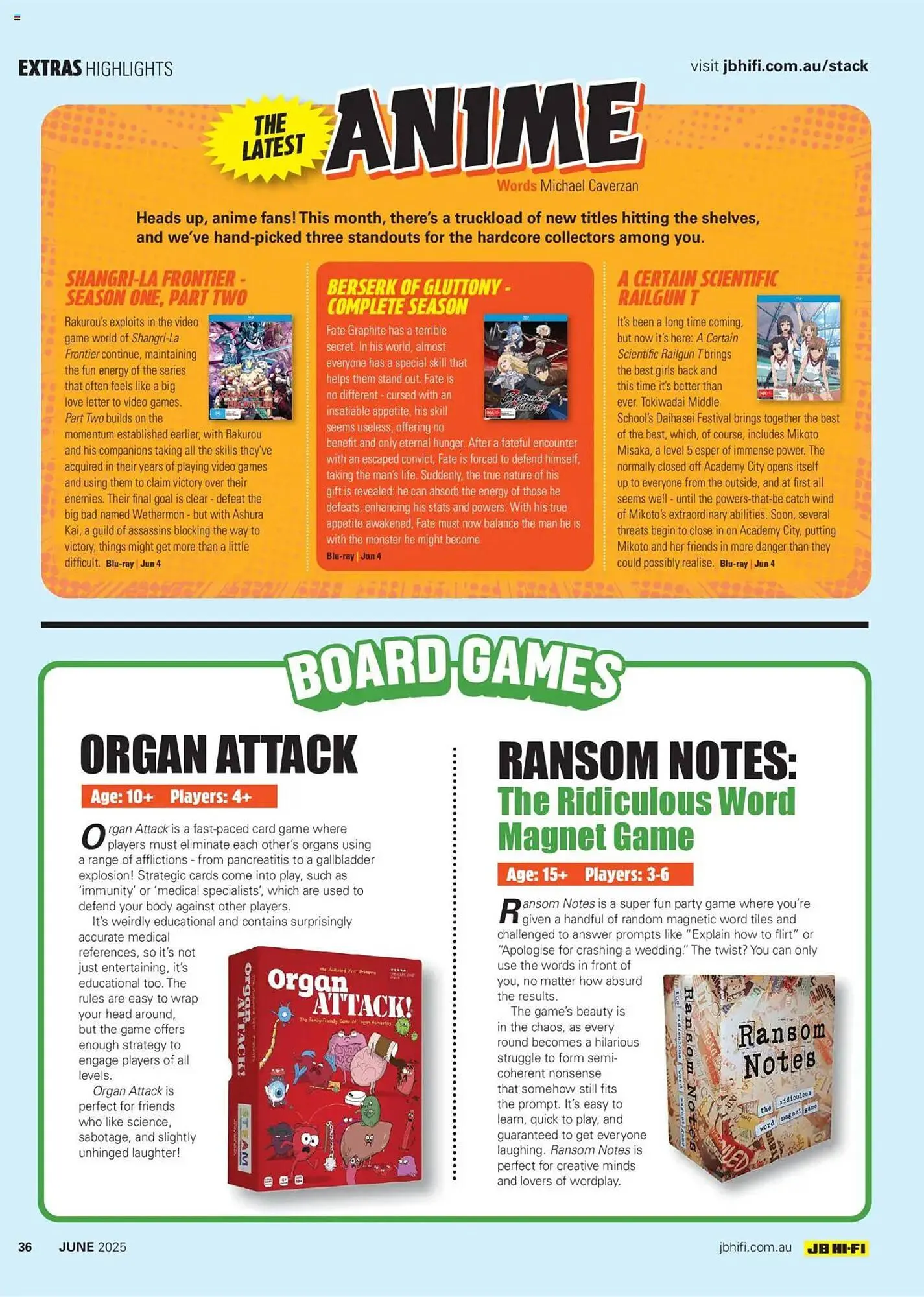 JB Hi-Fi catalogue - Catalogue valid from 31 May to 30 June 2025 - page 36