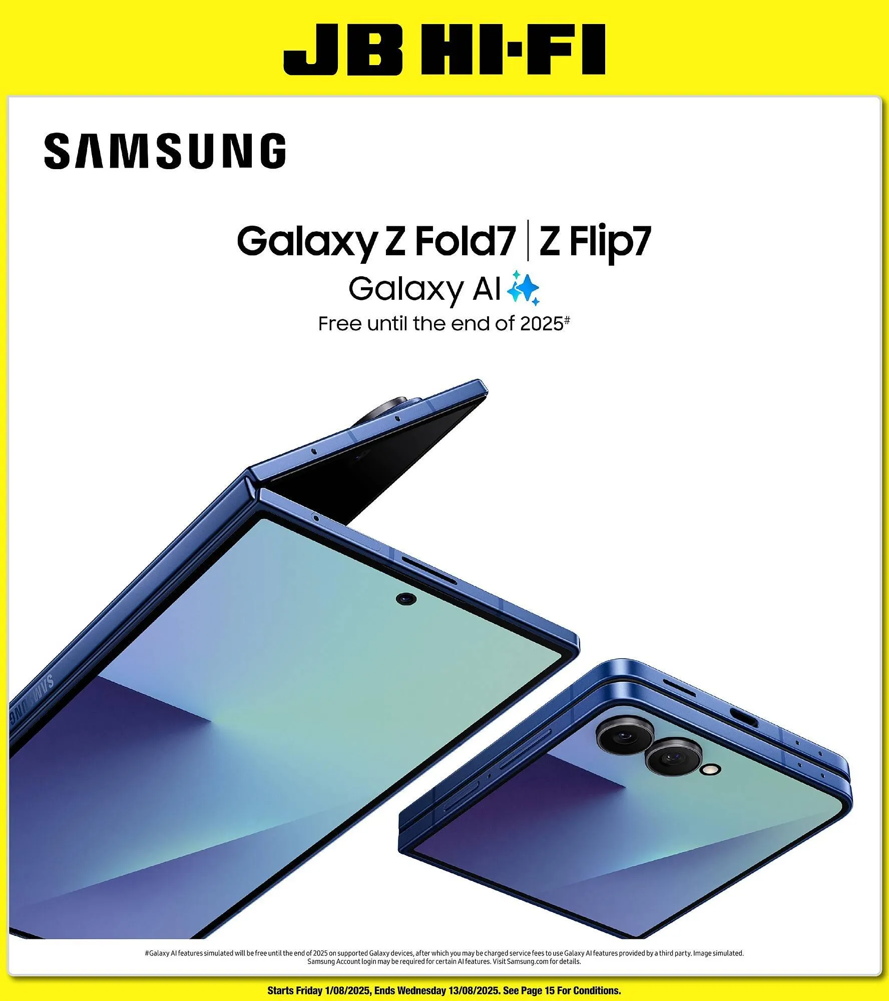 JB Hi-Fi catalogue - Catalogue valid from 1 August to 13 August 2025 - page 1