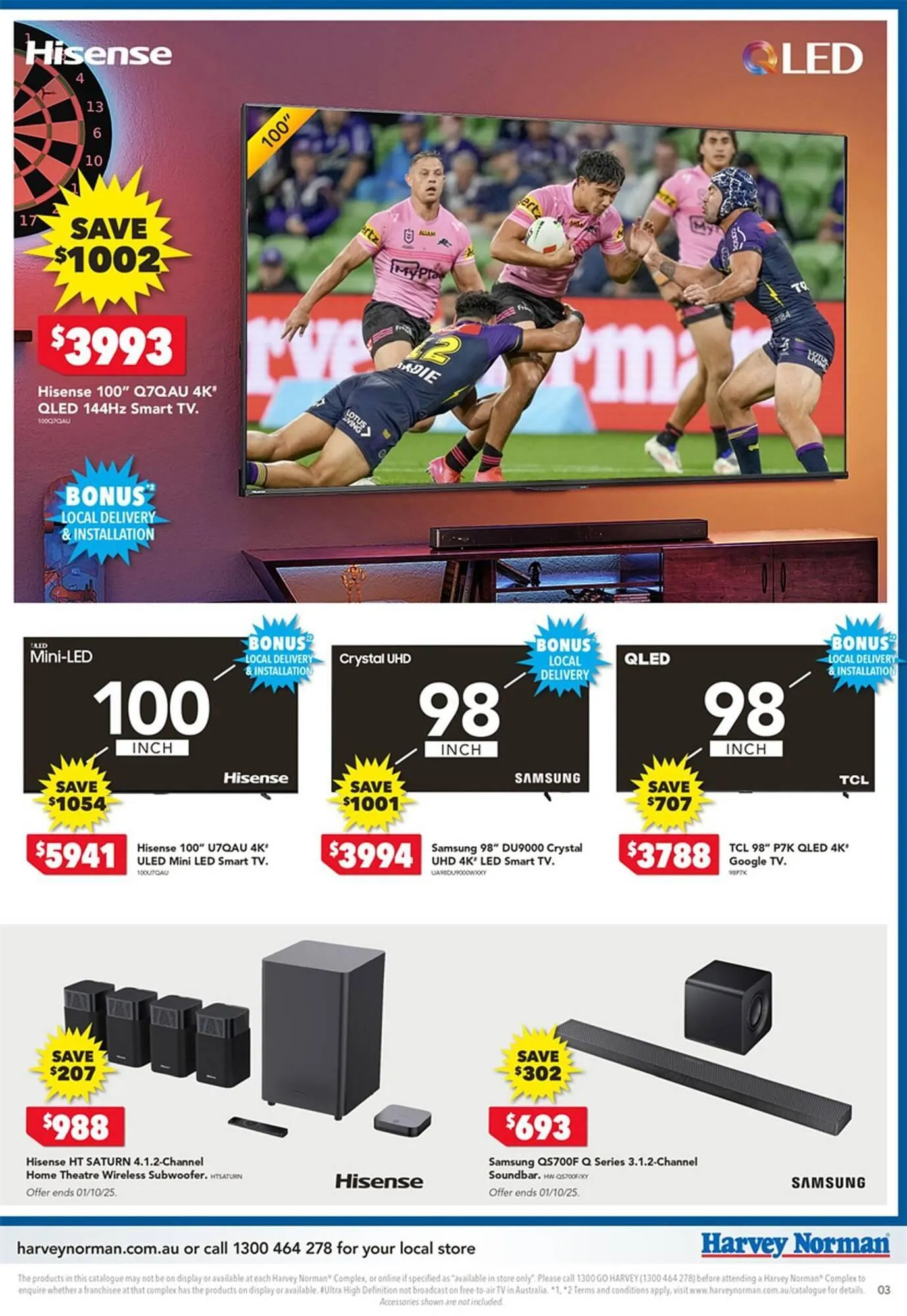 Harvey Norman catalogue - Catalogue valid from 25 September to 7 October 2025 - page 3