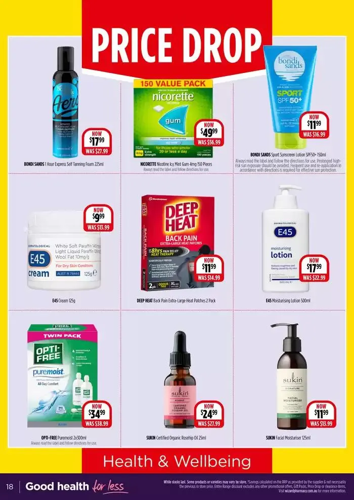 Good Health Sale - Catalogue valid from 24 February to 9 March 2025 - page 18
