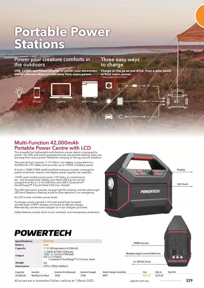 Celebrating 40 Years In Electronics - Catalogue valid from 4 March to 31 March 2025 - page 329