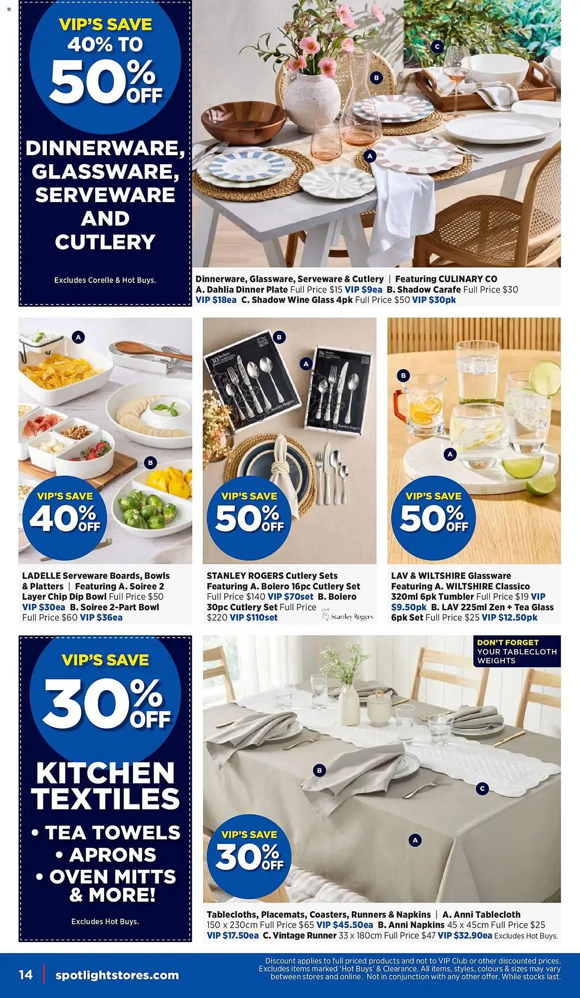 Spotlight catalogue - Catalogue valid from 17 March to 2 April 2026 - page 14