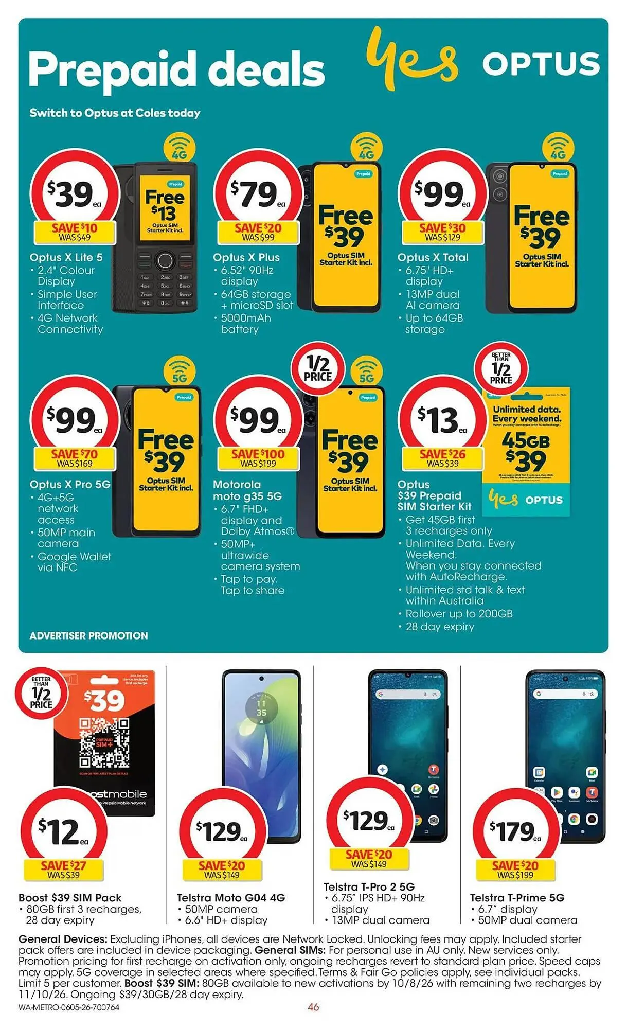 Coles catalogue - Catalogue valid from 6 May to 12 May 2026 - page 46