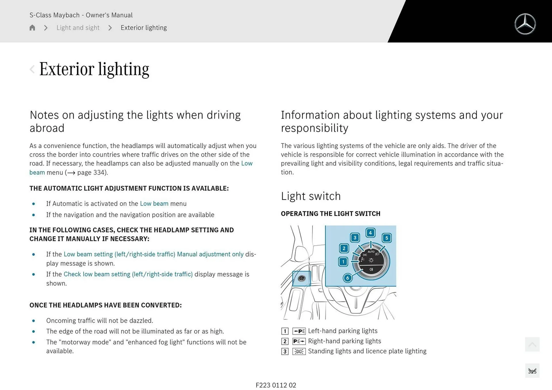 Mercedes-Benz catalogue - Catalogue valid from 1 May to 1 May 2026 - page 325