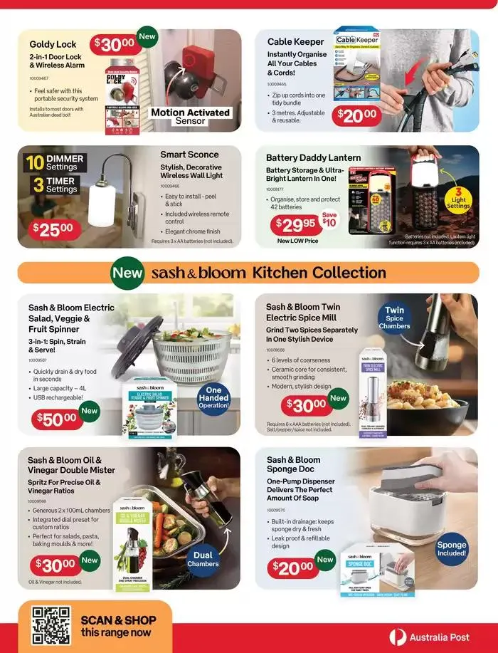 Shop the Latest Products at Australia Post - Catalogue valid from 10 March to 9 April 2025 - page 3