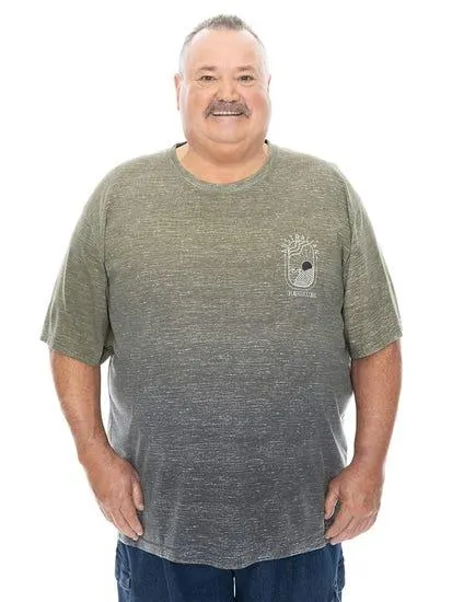 Big Mens Ombre Fashion Shirt