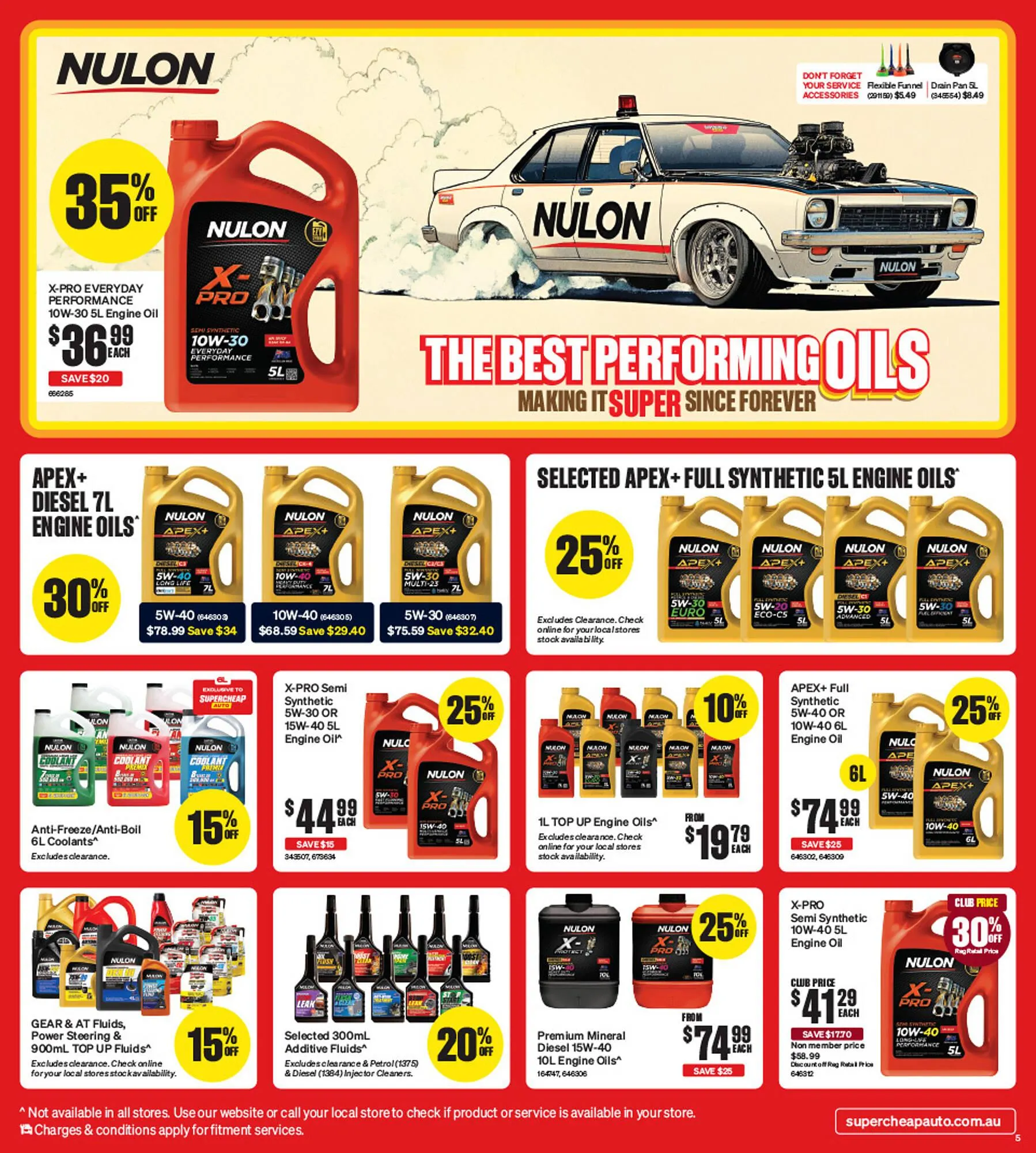 SuperCheap Auto catalogue - Catalogue valid from 23 July to 10 August 2025 - page 5