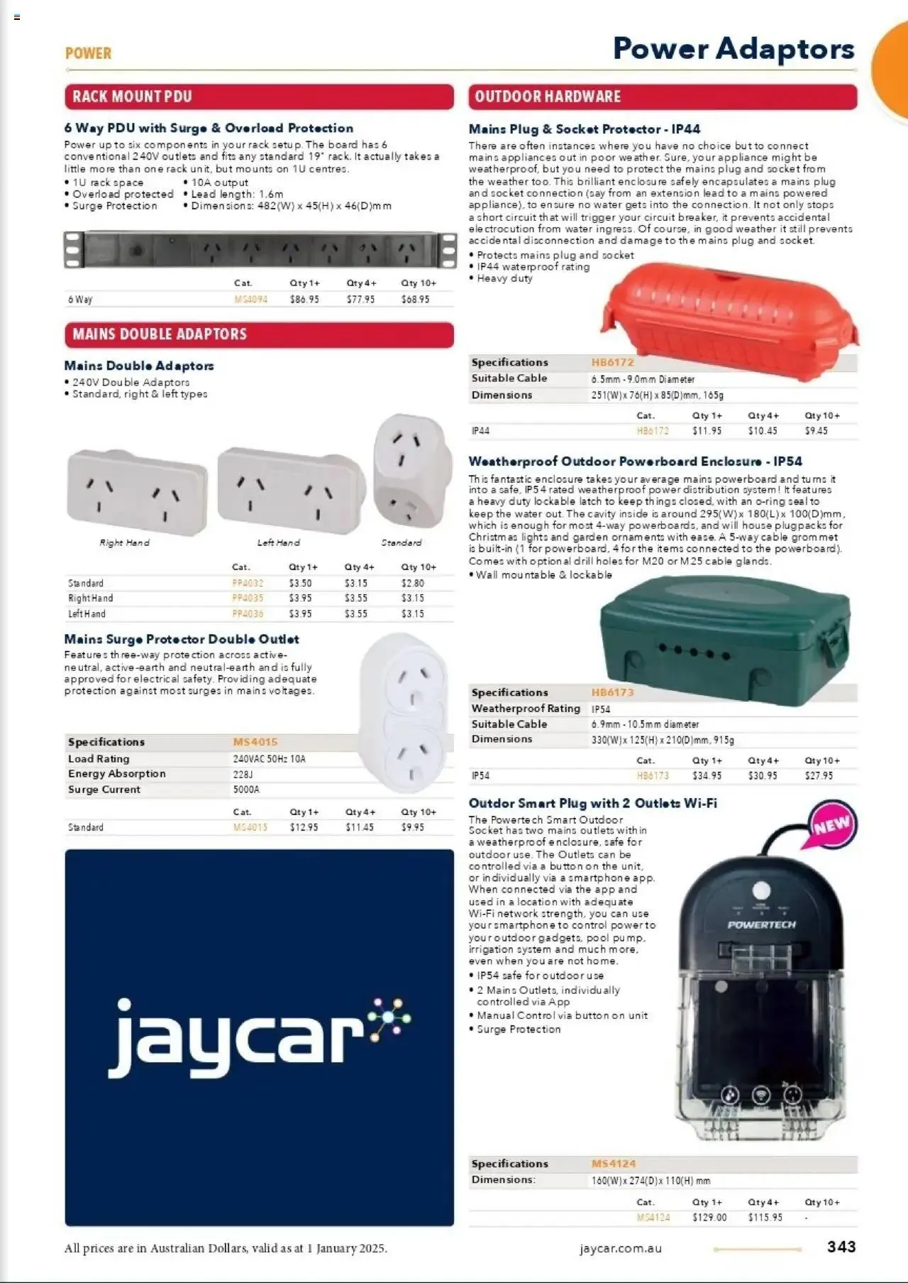 Jaycar Celebrating 40 Years in Electronics - Catalogue valid from 1 January to 29 August 2025 - page 276