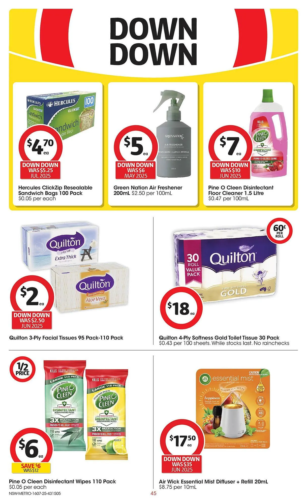 Coles catalogue - Catalogue valid from 15 July to 22 July 2025 - page 45