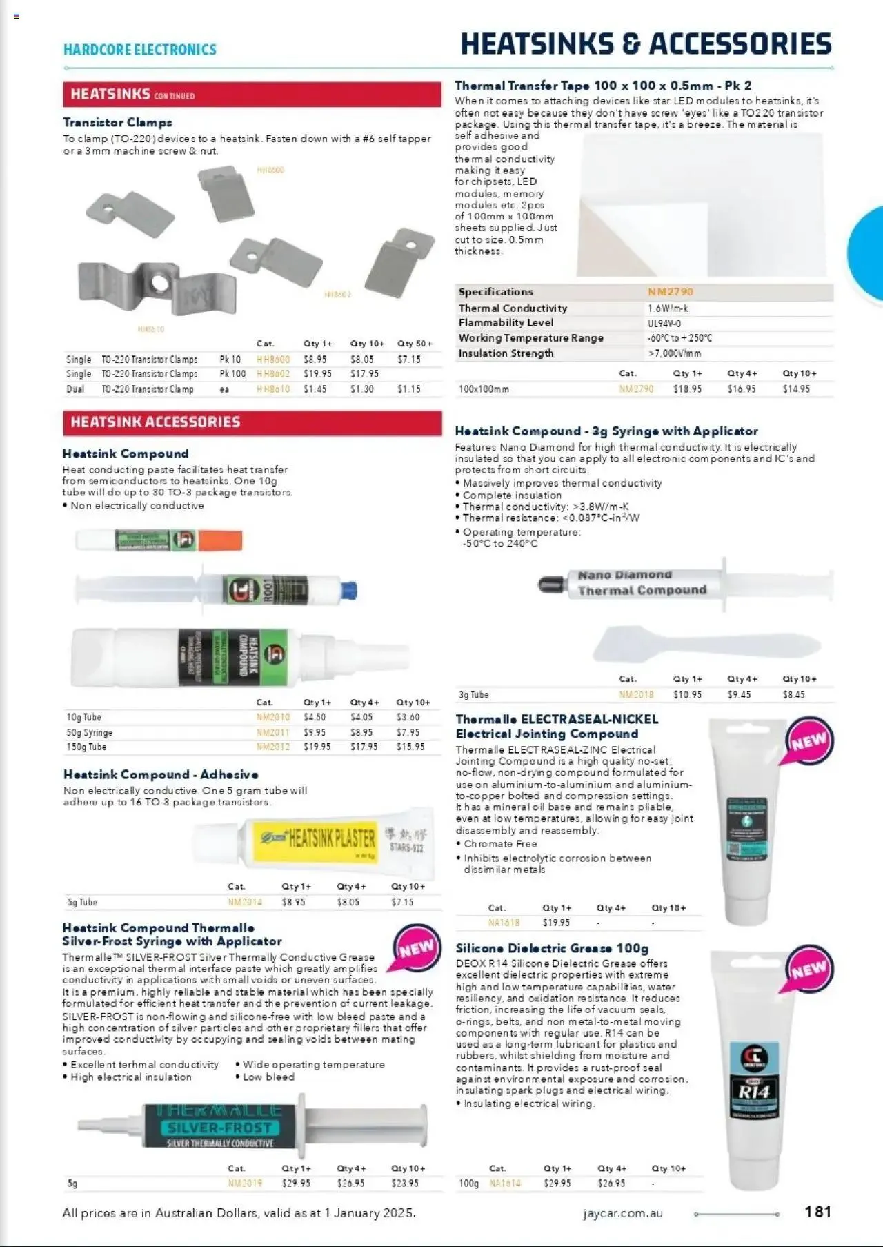 Jaycar Celebrating 40 Years in Electronics - Catalogue valid from 1 January to 29 August 2025 - page 148