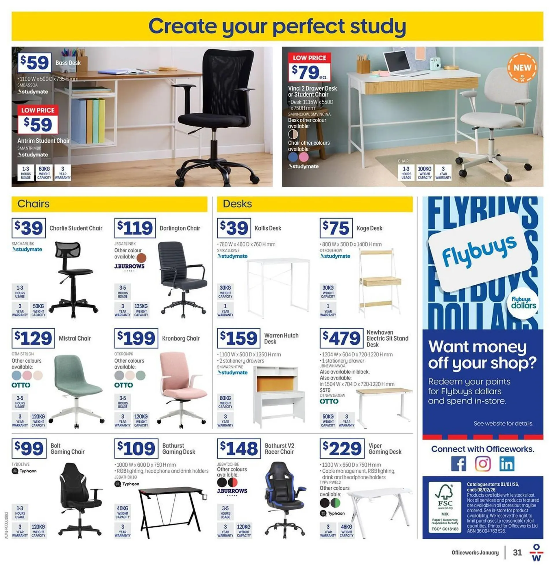 Officeworks catalogue - Catalogue valid from 1 January to 8 February 2026 - page 31