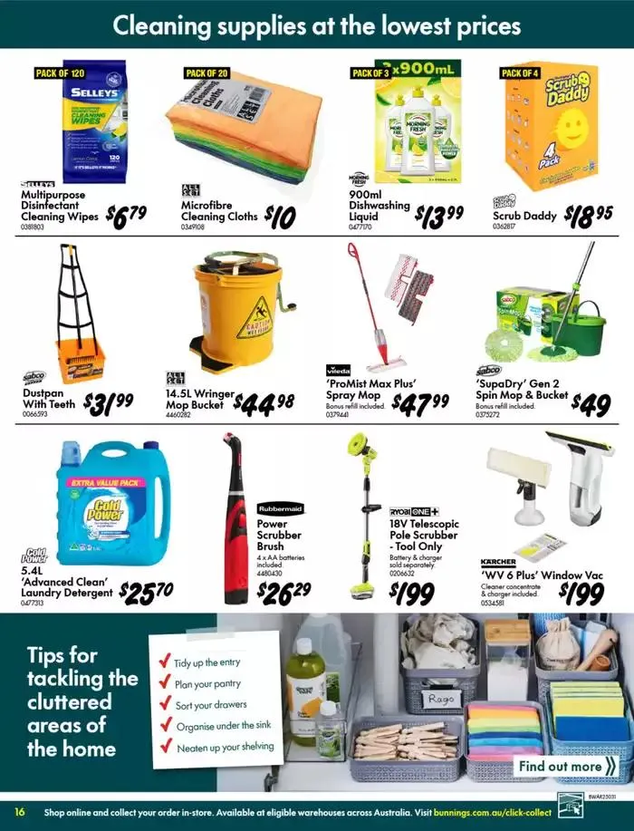 Tidy Up For Less - Catalogue valid from 12 March to 1 April 2025 - page 16