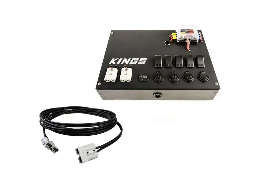 12V Control Box + 6m Lead For Solar Panel Extension