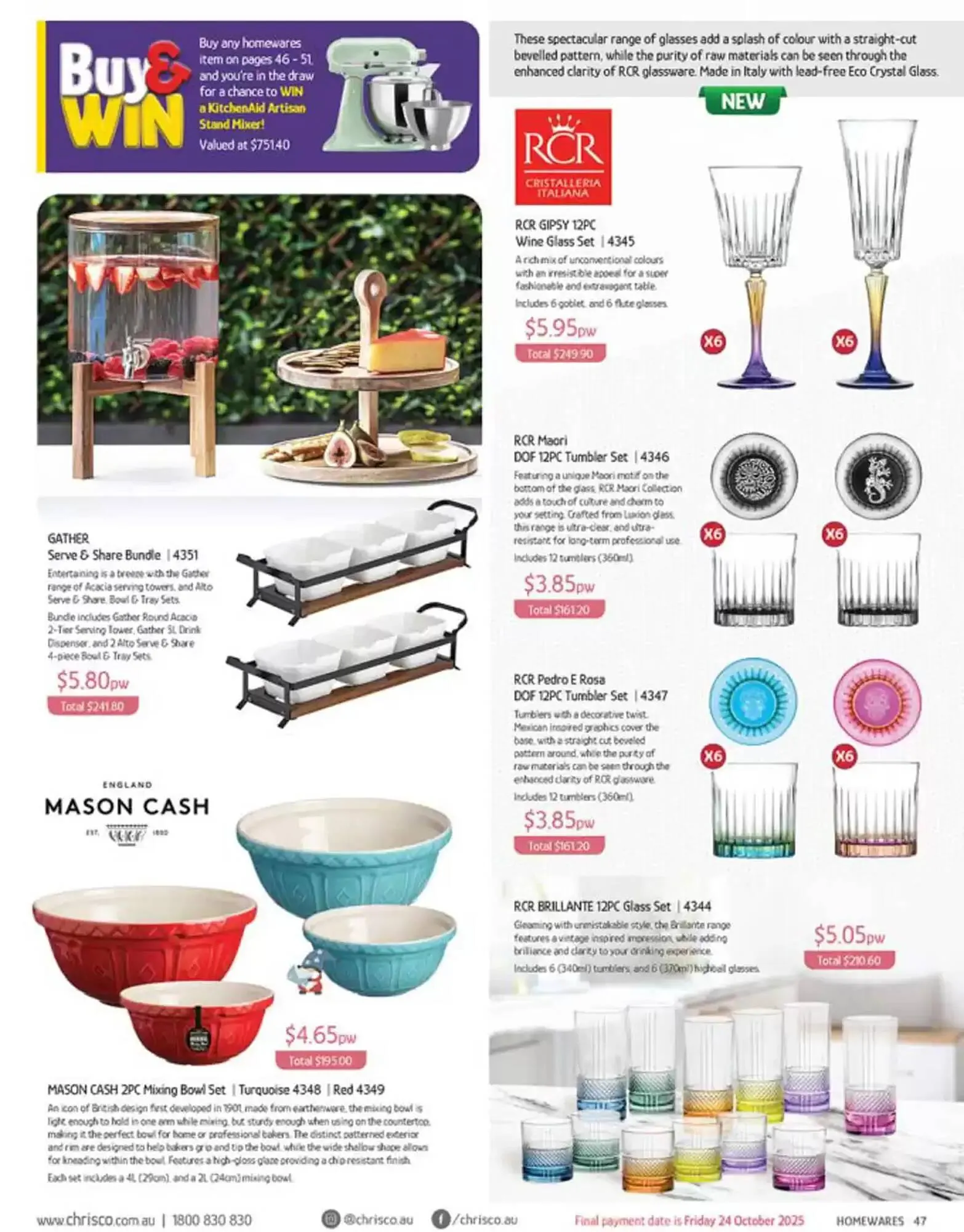 Chrisco Hampers catalogue - Catalogue valid from 2 December to 31 December 2025 - page 47