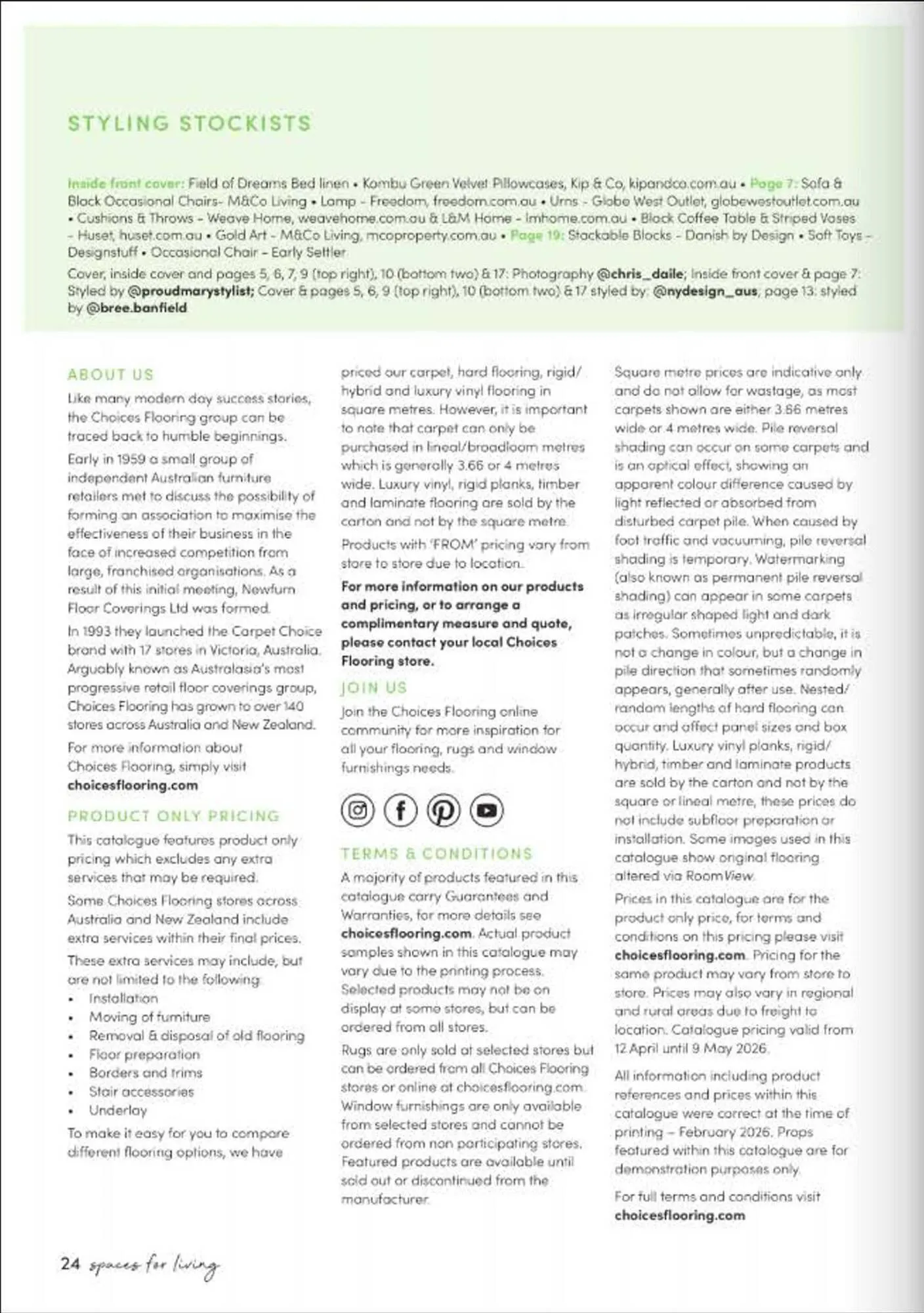 Choices Flooring catalogue - Catalogue valid from 14 April to 9 May 2026 - page 26