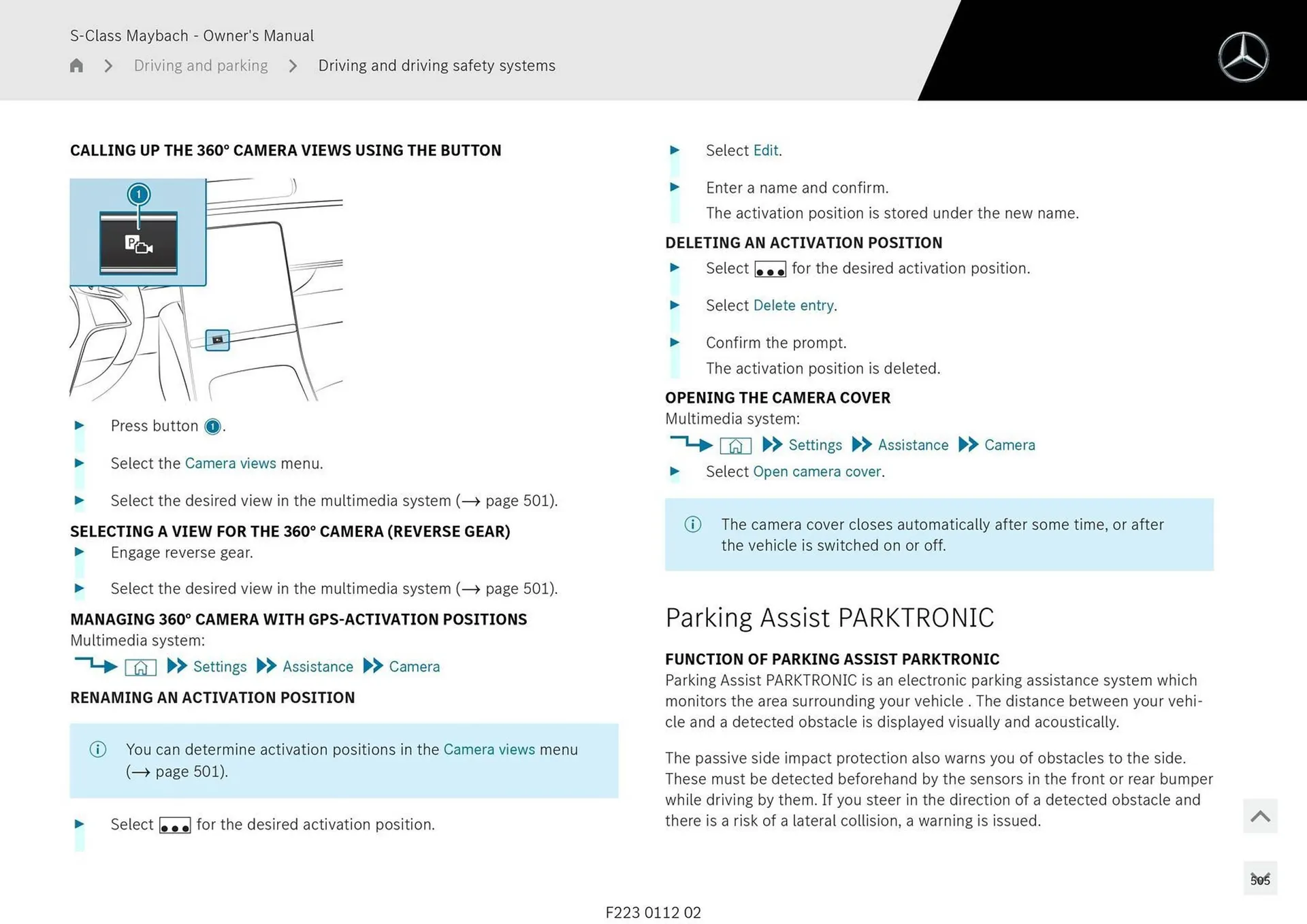 Mercedes-Benz catalogue - Catalogue valid from 1 May to 1 May 2026 - page 505