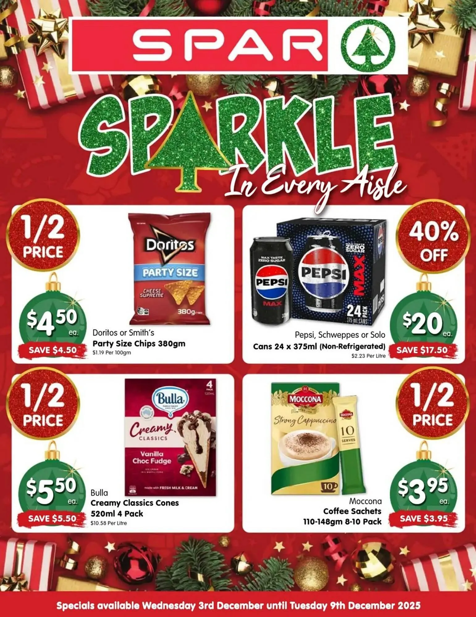 Spar catalogue - Catalogue valid from 3 December to 9 December 2025 - page 1
