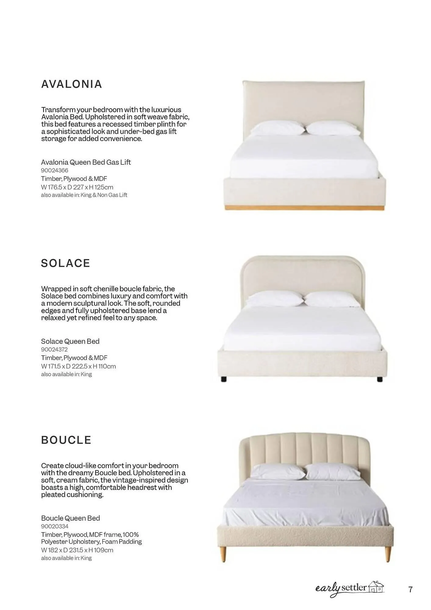 Early Settler catalogue - Catalogue valid from 1 July to 31 July 2025 - page 7