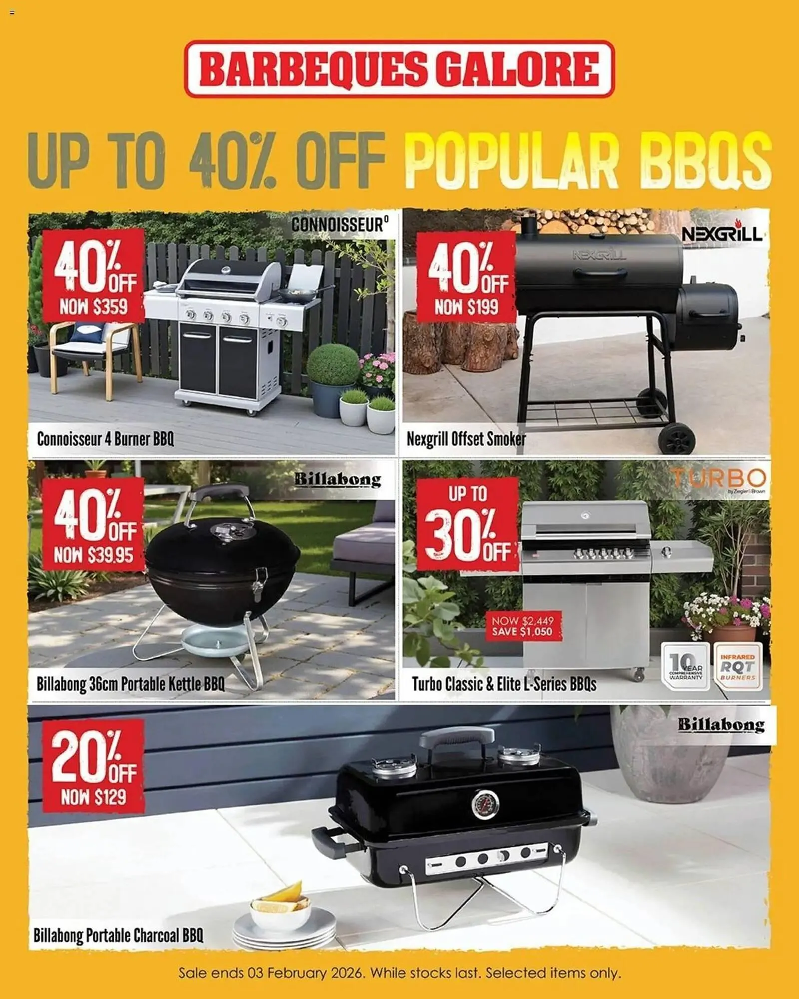 Barbeques Galore catalogue - Catalogue valid from 23 January to 3 February 2026 - page 2