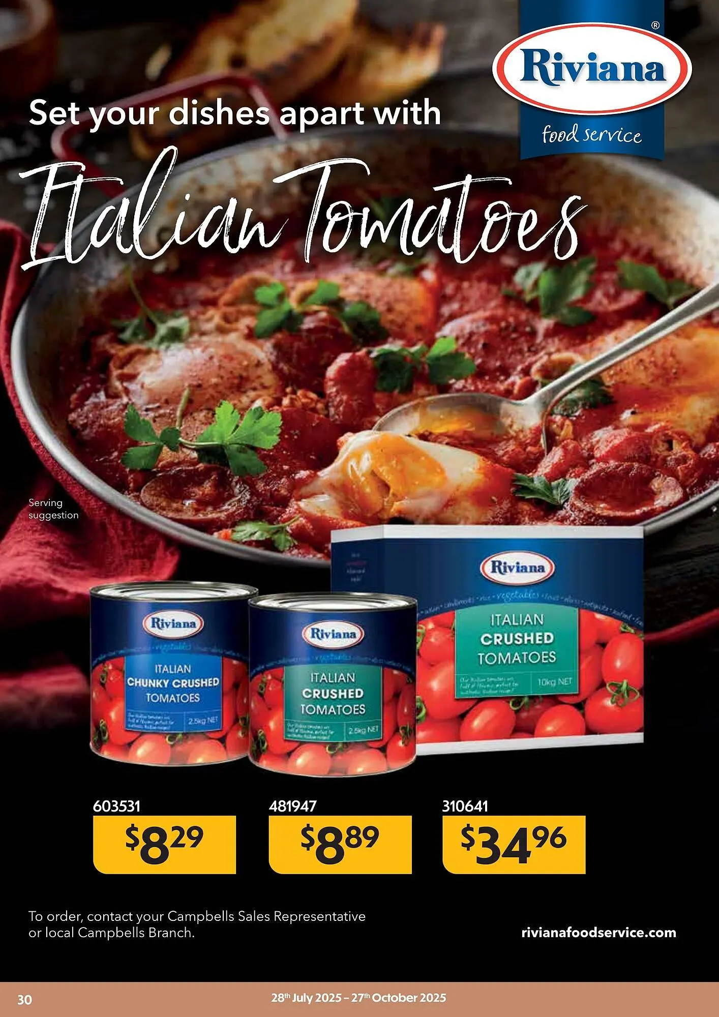 Campbells Wholesale catalogue - Catalogue valid from 28 July to 26 October 2025 - page 30