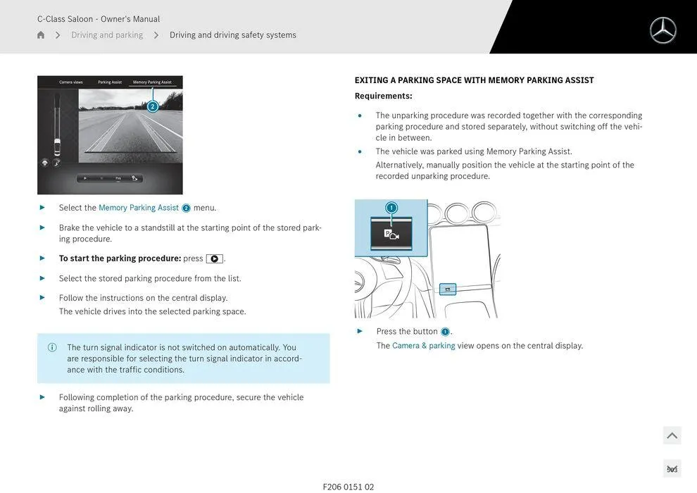 C-Class Sedan - Catalogue valid from 11 September to 11 September 2025 - page 503