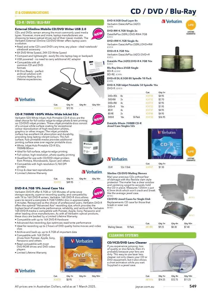 Celebrating 40 Years In Electronics - Catalogue valid from 4 March to 31 March 2025 - page 549