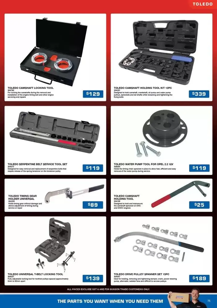 Tools And Equipment - Catalogue valid from 1 April to 30 June 2025 - page 75