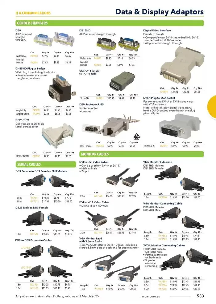 Celebrating 40 Years In Electronics - Catalogue valid from 4 March to 31 March 2025 - page 533