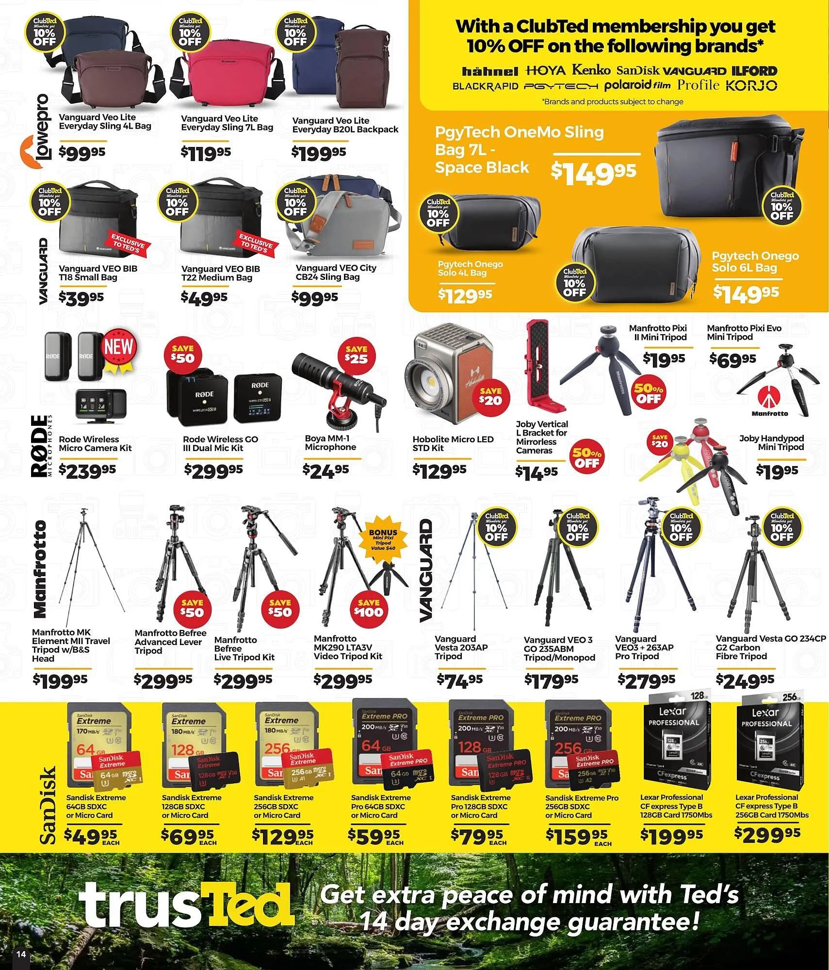 Teds Cameras catalogue - Catalogue valid from 6 April to 4 May 2026 - page 14