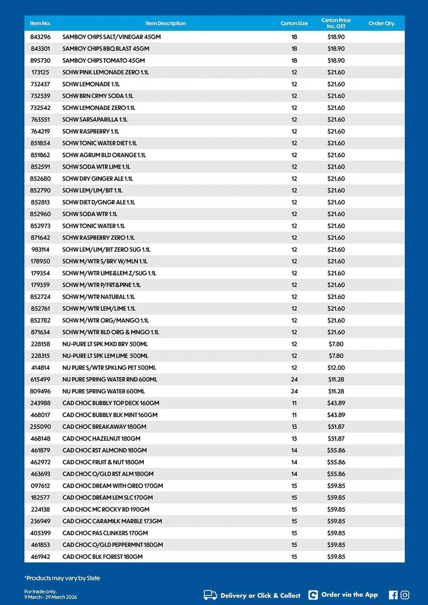 Campbells Wholesale catalogue - Catalogue valid from 9 March to 29 March 2026 - page 2